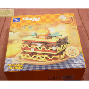 Pantasy The Garfield Movie Lasagna Buildable Brick Block Set 86807 ##